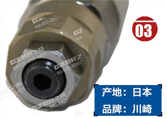 三一挖掘機主閥油口溢流閥