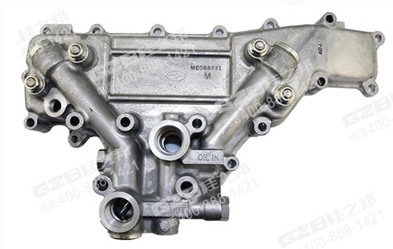 三一挖掘機三菱發動機機油散熱器組件 三一挖掘機三菱發動機機油散熱器組件