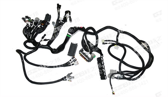 三一挖掘機駕駛室線束