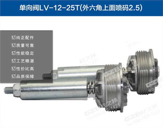 三一205挖機單向閥
