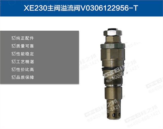 徐工215挖機主閥溢流閥