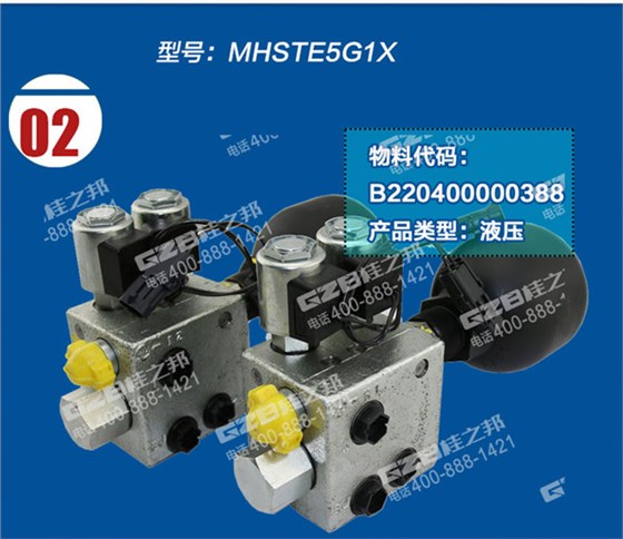 中聯(lián)挖掘機油源控制閥