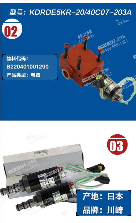 挖掘機比例伺服閥 挖掘機比例伺服閥