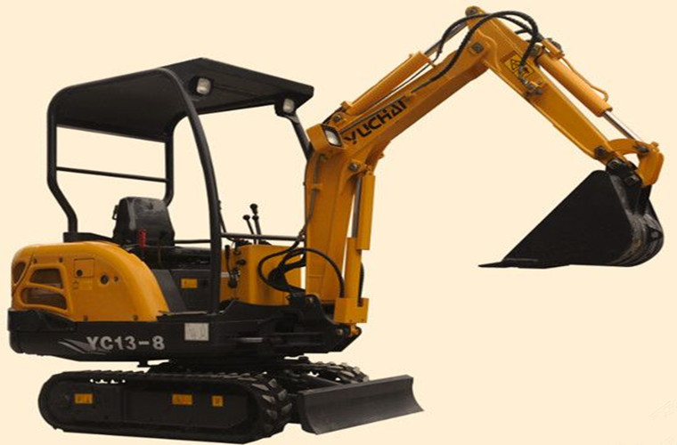 桂之邦分享：“微挖王” 玉柴YC15-8型履帶挖掘機