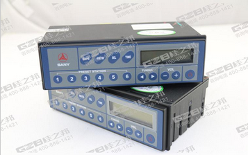 原裝三一挖掘機收音機SJ184×56-24VQ/SY015024,三一挖掘機配件批發,桂之邦挖機配件批發市場