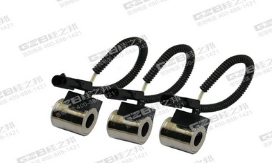 原裝德國進口力士樂三一挖掘機電磁閥線圈XD-06-036(12V)，三一挖掘機配件批發供應