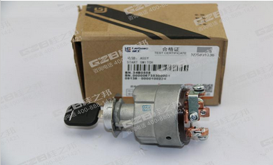 原裝柳工挖掘機配件點火開關JK412B，現貨供應，柳工挖掘機配件批發(fā)供應