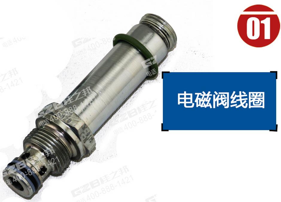 三一挖掘機電磁閥閥芯