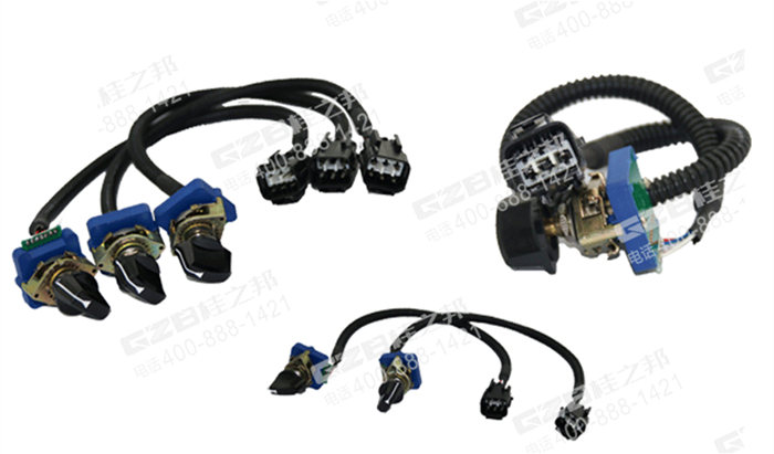 柳工挖掘機油門旋鈕開關