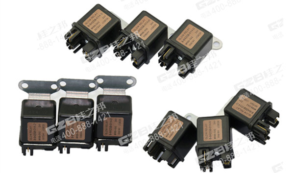 挖機配件批發:三一225挖掘機預熱塞繼電器B249900001038