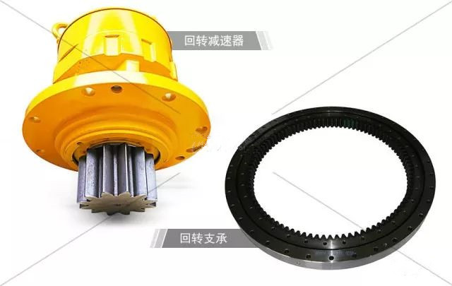 挖掘機回轉(zhuǎn)