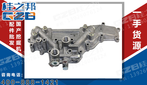 銷售三一SY205挖掘機三菱發動機機油散熱器組件 三一挖機配件