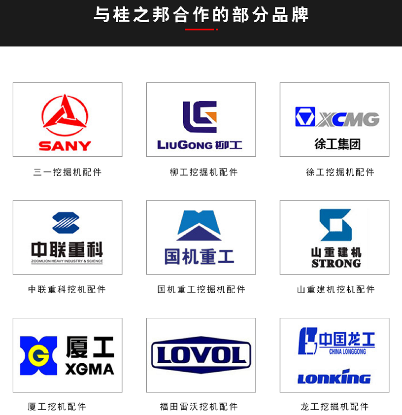 天津挖掘機配件批發市場