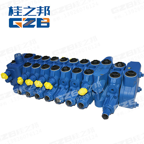 三一75挖掘機藍色分配閥