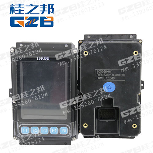 雷沃170挖掘機儀表顯示