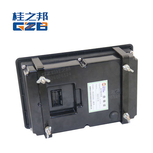 挖掘機儀表盤顯示