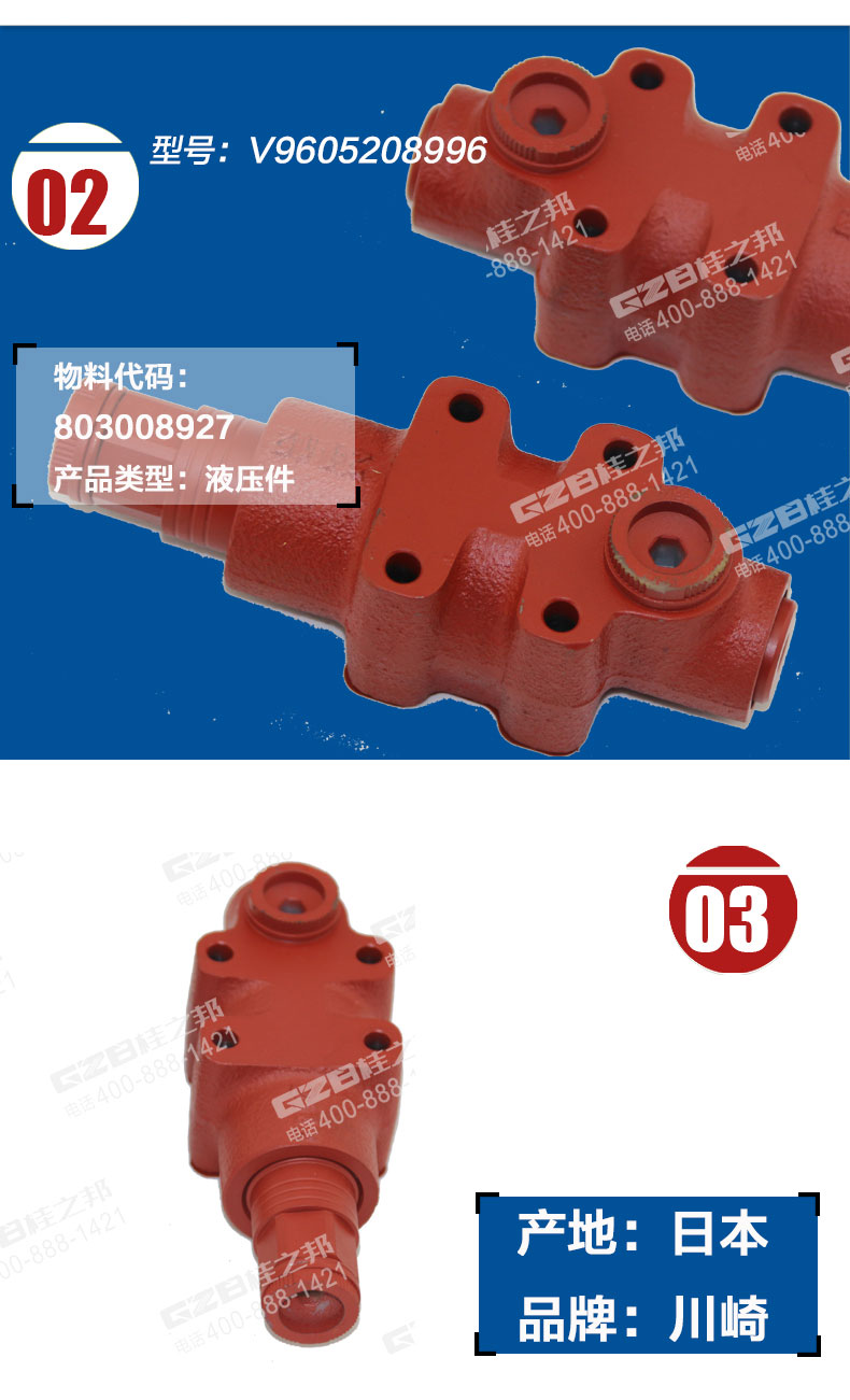 三一挖掘機邏輯閥組件 三一挖掘機邏輯閥組件