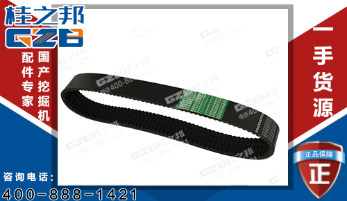 五十鈴SY335勾機(jī)冷卻風(fēng)扇皮帶113671-5160 原裝勾機(jī)配件廠家