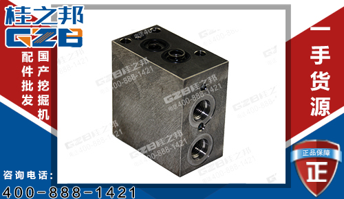 原裝韓國第星油壓SY75回轉(zhuǎn)馬達(dá)延時閥MS50S208 挖機(jī)配件